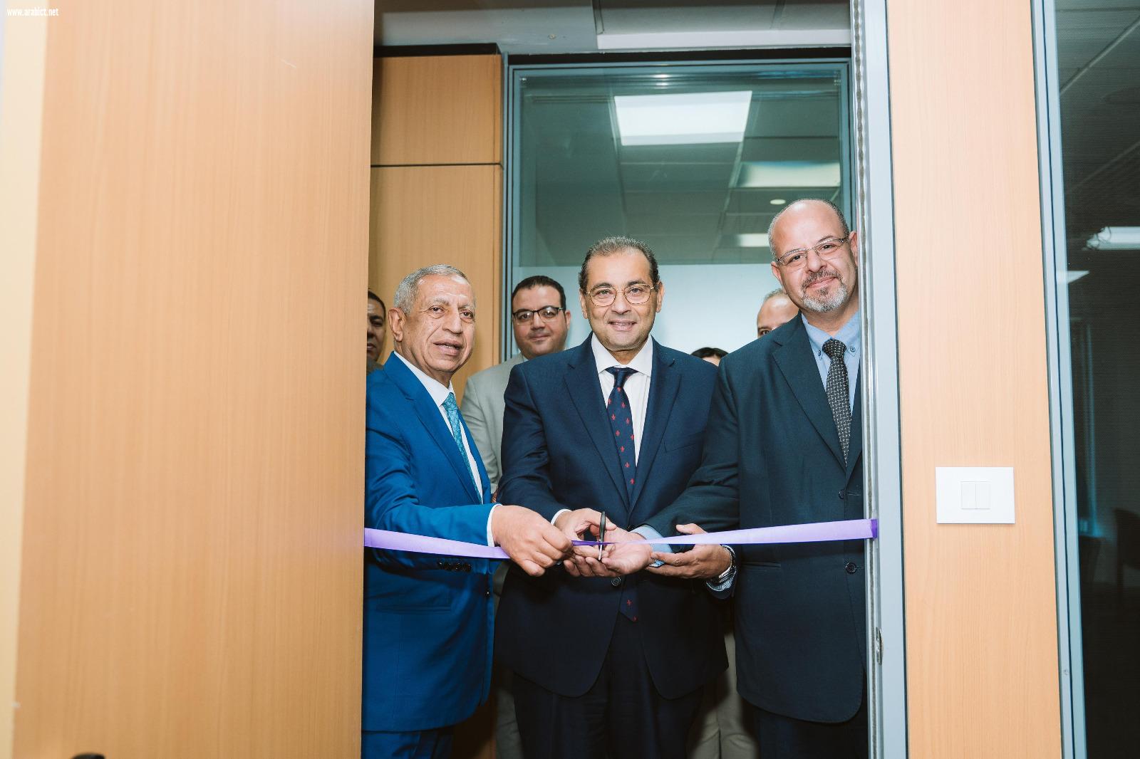 افتتاح معمل الابتكار للأمن السيبراني التابع للمصرية للاتصالات بمقر الأكاديمية العربية للعلوم والتكنولوجيا 
