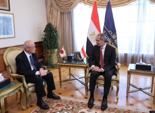  وزير الاتصالات وتكنولوجيا المعلومات  يبحث مع سفير اليابان سبل دعم التعاون فى مجال ريادة الأعمال والذكاء الاصطناعى
